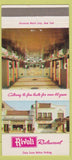 Matchbook Cover - Rivoli Restaurant Brooklyn NY 30 Strike