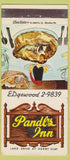 Matchbook Cover - Pandl's Inn Whitefish Bay WI 30 Strike