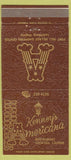 Matchbook Cover - Kenney's Americana Restaurant Lynchburg VA 30 Strike