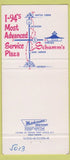 Matchbook Cover - Schumm's Ann Arbor MI 30 Strike