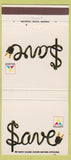 Matchbook Cover - MLGW Save Memphis TN Light Gas Water Electricity 30 Strike
