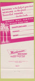 Matchbook Cover - Beach Club Hotel Naples FL 30 Strike