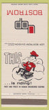 Matchbook Cover - Bostrom Seating Seats Milwaukee WI 30 Strike