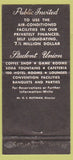 Matchbook Cover - University of Oklahoma State Stillwater OK WEAR 30 Strike