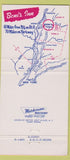 Matchbook Cover - Boni's Inn Fishkill NY 30 Strike