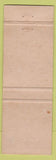 Matchbook Cover - Sumner MS Tallahatchie Civil War Perkins Americana White