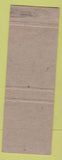 Matchbook Cover - Creel's Cafe New Augusta MS Perkins Americana Orange