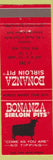 Matchbook Cover - Bonanza Sirloin Pits Wisconsin Dells WI