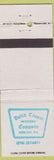 Matchbook Cover - Dutch Cousin Camp Site Denver PA