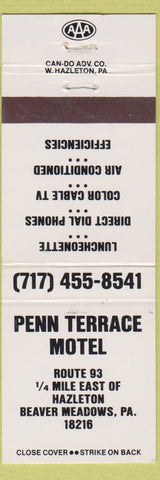 Matchbook Cover - Penn Motel Mechanicsburg PA