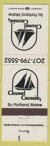 Matchbook Cover - Channel Crossing South Portland ME
