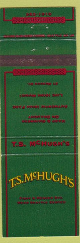 Matchbook Cover - TS McHugh's Seattle WA Irish
