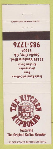 Matchbook Cover - The Kitchen Kupboard Studio City CA