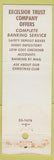 Matchbook Cover - Excelsior Trust Bank Excelsior Springs MO