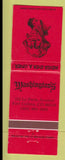 Matchbook Cover - Washington's Bar Fort Collins CO