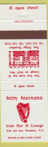 Matchbook Cover - Kitty Kiernans Brooklyn NY