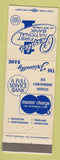 Matchbook Cover - 1st Peoples National Bank Hazleton Freeland Lehighton PA