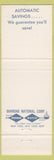 Matchbook Cover - UCB Bank