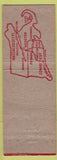 Matchbook Cover - Bates Shoes Webster MA WORN