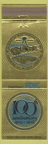 Matchbook Cover - First National Bank Santa Fe NM