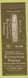 Matchbook Cover - Blytheville Federal Savings Loan Blytheville AR