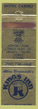 Matchbook Cover - Kings Inn Hotel Casino Reno NV