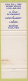 Matchbook Cover - Kings Inn Hotel Casino Reno NV