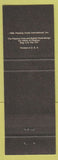 Matchbook Cover - The Playboy Club Phoenix AZ cactus