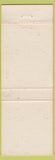 Matchbook Cover - Officers Mess Snack Bar OAB military
