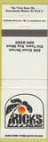 Matchbook Cover - Rick's Key West FL