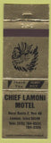 Matchbook Cover - Chief Lamoni Motel Lamoni IA
