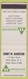 Matchbook Cover - Berkshire Insurance Co White Plains NY