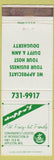 Matchbook Cover - Duffy's Restaurant Appleton WI