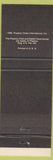 Matchbook Cover - Playboy Club Manchester UK soccer