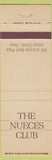 Matchbook Cover - The Nueces Club Corpus Christi TX