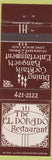 Matchbook Cover - The Eldorado Restaurant Long Beach CA
