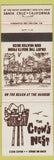 Matchbook Cover - The Crow's Nest Santa Cruz CA