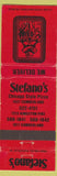 Matchbook Cover - Stefano's Pizza Knoxville TN
