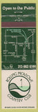 Matchbook Cover - Rolling Meadows Country Club Whitmore Lake MI