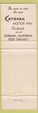 Matchbook Cover - Gorman CA Coffee Shop