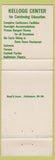 Matchbook Cover - Kellogg Center Michigan State University East Lansing MI