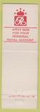 Matchbook Cover - Liberty Bank Honolulu HI