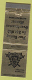 Matchbook Cover - The Old Viking Lagunitas CA