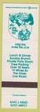 Matchbook Cover - Webster Grill Cafe Girlie ST Louis MO?