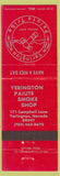 Matchbook Cover - Yerington Paiute Tribe NV smoke shop
