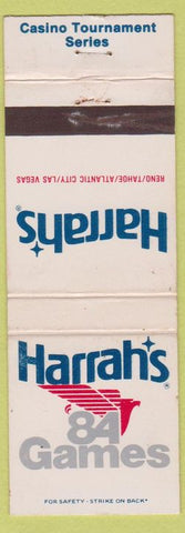 Matchbook Cover - Harrah's Casino 1984 Olympics WEAR