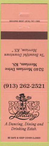 Matchbook Cover - Pieke's Lounge Merriam KS