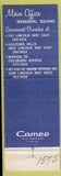 Matchbook Cover - Farmers Merchants Trust Chambersburg PA Marion