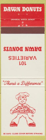 Matchbook Cover - Dawn Donuts
