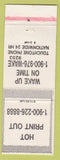 Matchbook Cover - Chinese Horoscope Tarot Cards reading